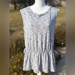 GAP Sleeveless Elastic and Tie Waist Top Medium Tall